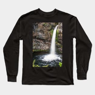 Grey Mare's Tail Waterfall Photograph Dumfries and Galloway Long Sleeve T-Shirt